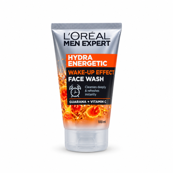 L'Oreal Men Expert Hydra Energetic Wake-Up Effect Face Wash (100ml) - Original