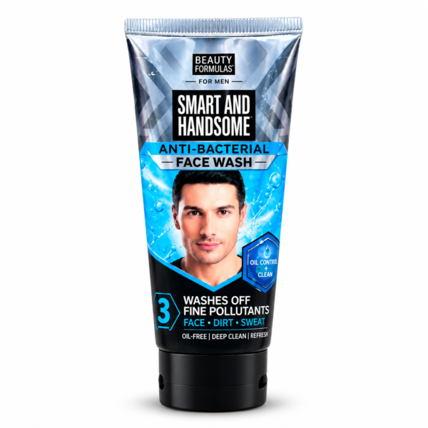 Beauty Formulas For Men Smart and Handsome Anti-Bacterial Face Wash