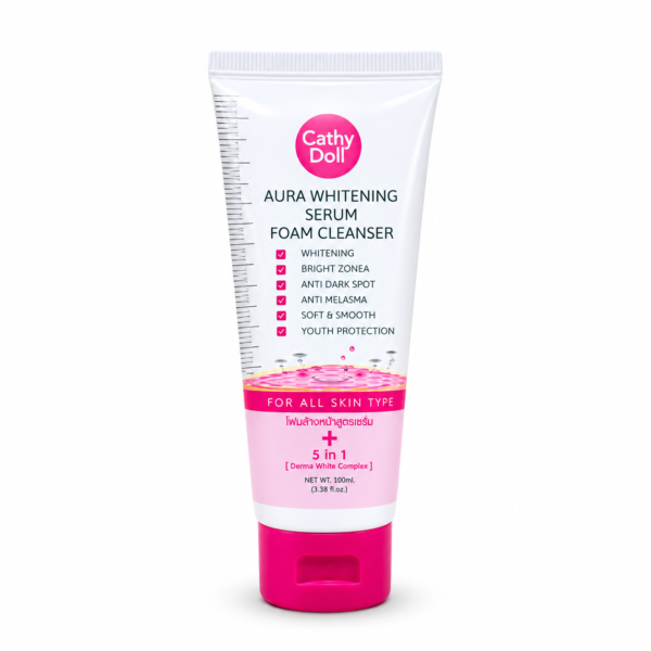 Cathy Doll Aura Whitening Serum Foam Cleanser