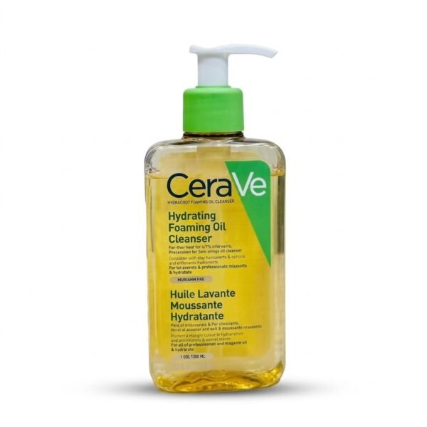 CeraVe Hydrating Foaming Oil Cleanser 473ml – Gentle Face Cleanser